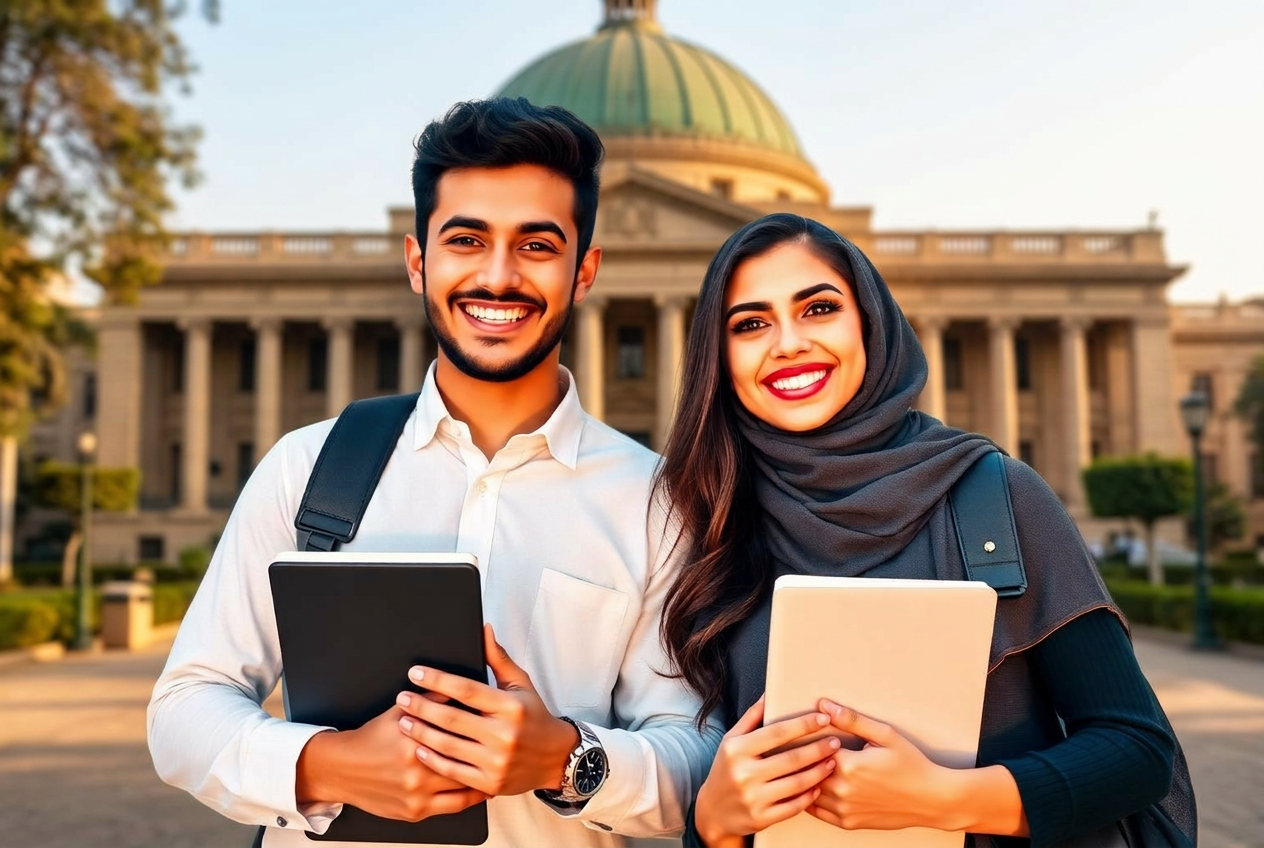 طلاب وافدون في الجامعات المصرية